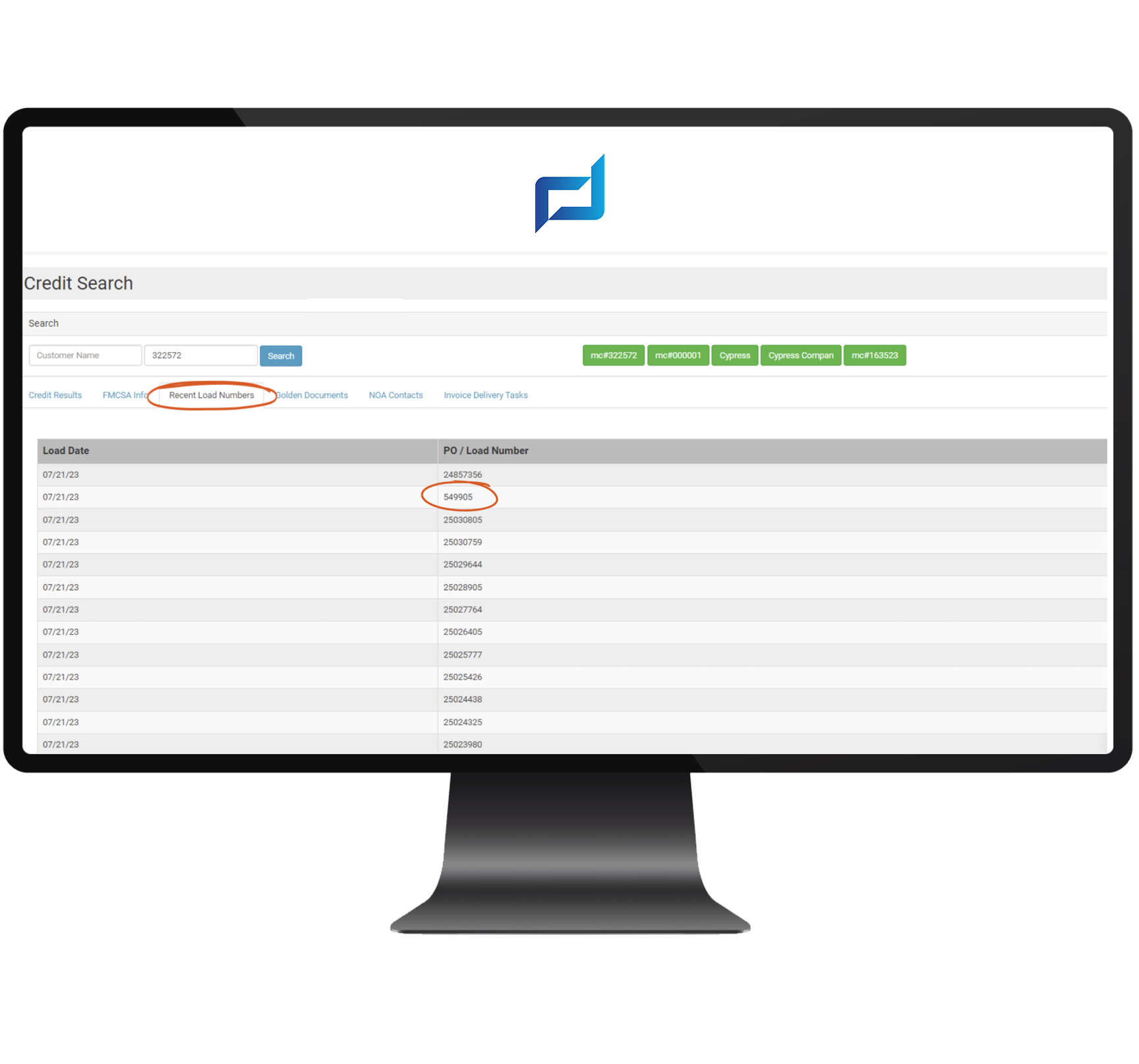 software factoring platform screen