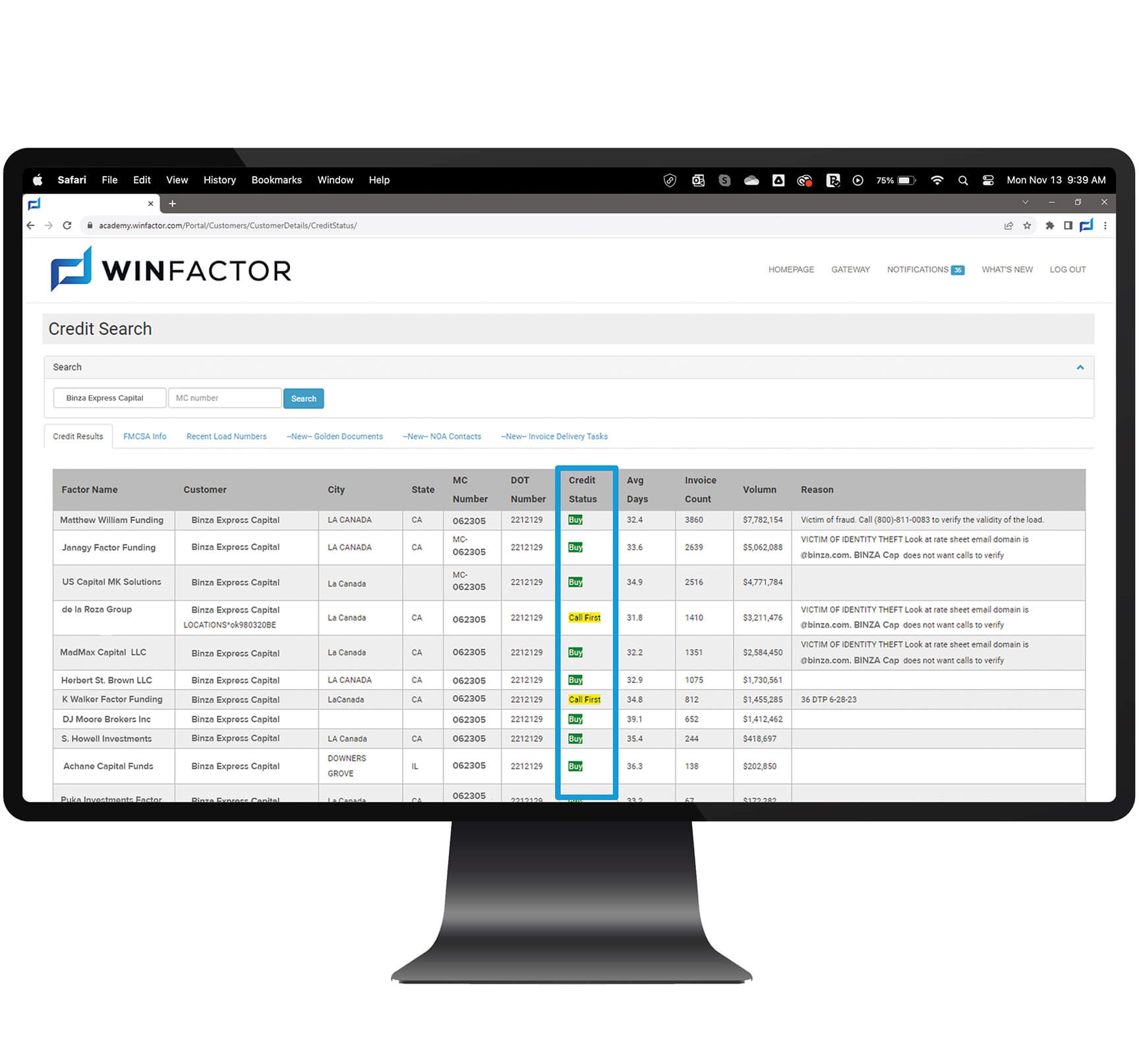 software factoring application