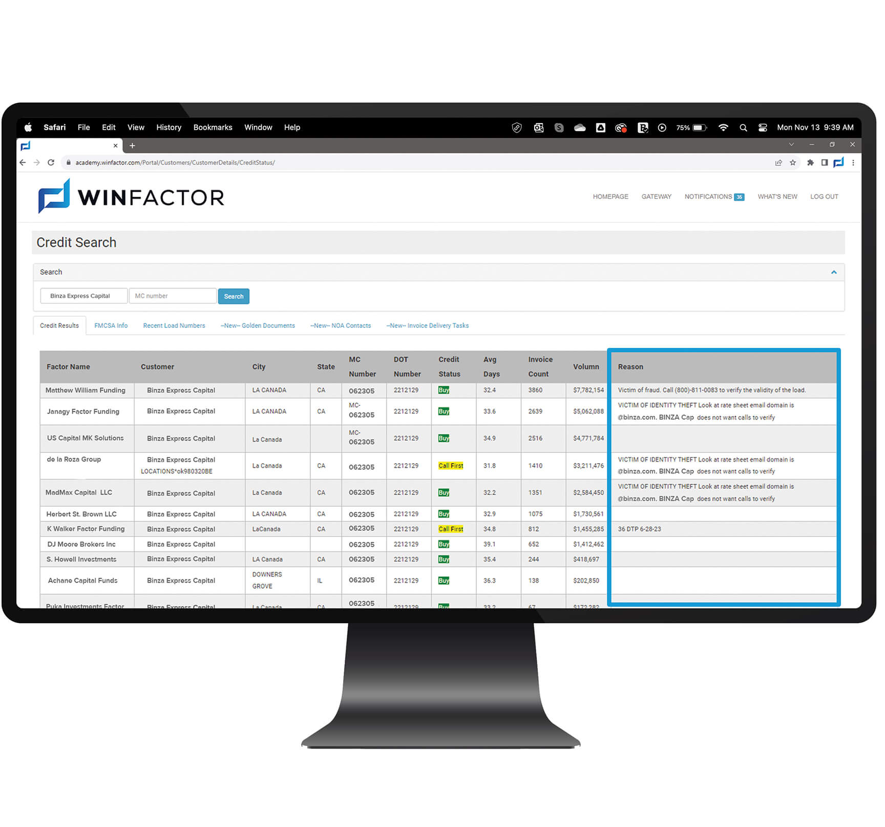 software factoring 